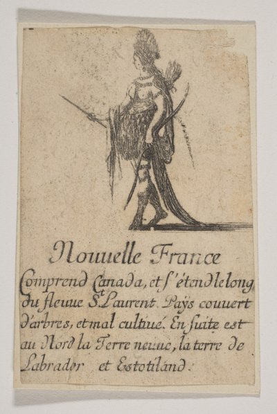 Nova França, 1644. de Stefano della Bella