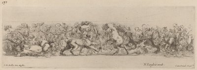 Friso Ornamental com Vinha, provavelmente 1648. de Stefano della Bella