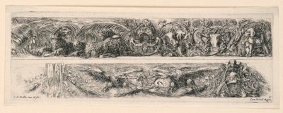 Ornamenti di fregi e fogliami de Stefano della Bella