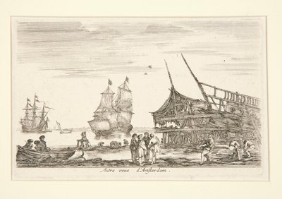 Outra vista de Amsterdã ( de Stefano della Bella