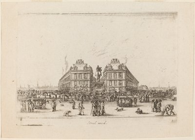 Praça Dauphine de Stefano della Bella