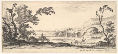 paisagem de Stefano della Bella