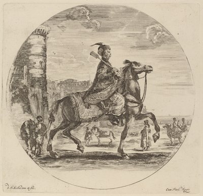 paisagem de Stefano della Bella
