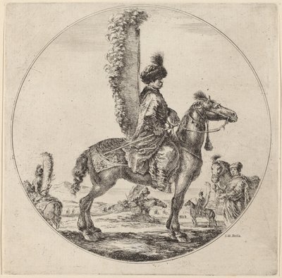 Hussardo polonês de Stefano della Bella