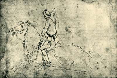 Cavaleiro polonês, 1633-1634, 1943. de Stefano della Bella