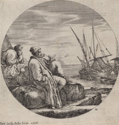 paisagem de Stefano della Bella