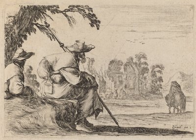 paisagem de Stefano della Bella