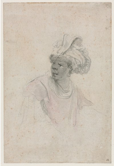 Estudo de uma charneca, de frente para a esquerda, c. 1657 de Stefano della Bella
