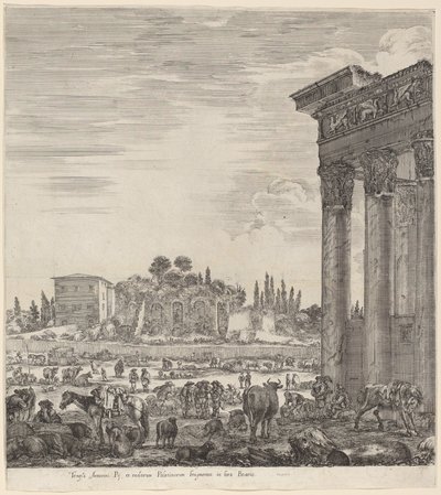 paisagem de Stefano della Bella