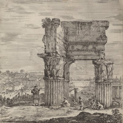 paisagem de Stefano della Bella