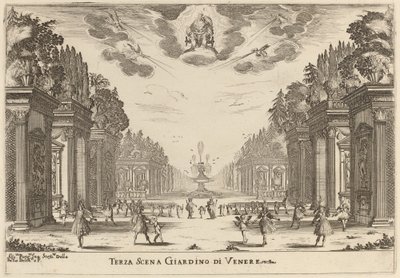 paisagem de Stefano della Bella