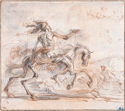 A morte no campo de batalha, entre 1640 e 1650 de Stefano della Bella