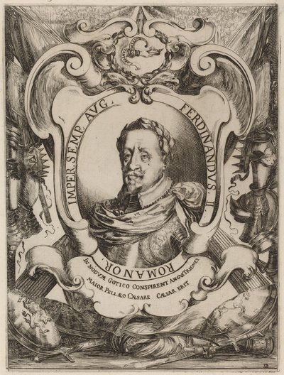 O imperador Fernando II de Stefano della Bella