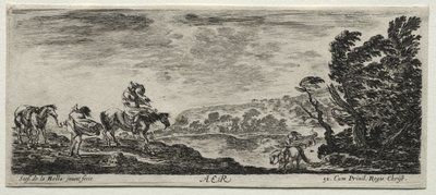 Os Quatro Elementos: Aer de Stefano della Bella