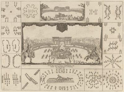 Torneio Executado em Florença para o Casamento do Grão-Duque Fernando I de Stefano della Bella