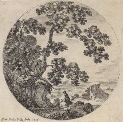 paisagem de Stefano della Bella