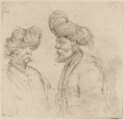 Dois turcos. de Stefano della Bella