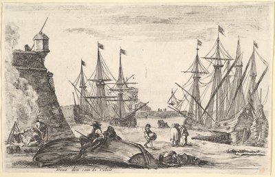 Vista de uma parte de Calais Veue d