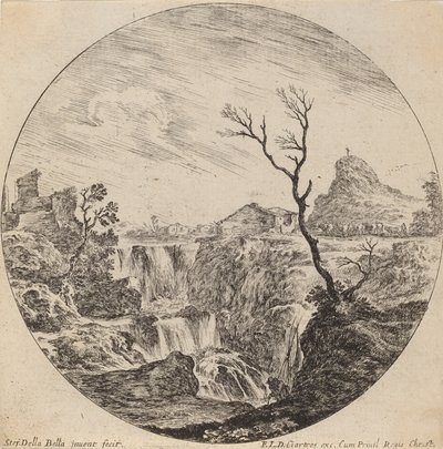 paisagem de Stefano della Bella