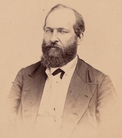 Retrato de James Abram Garfield 1831-1881, 1869. de Stein Bros