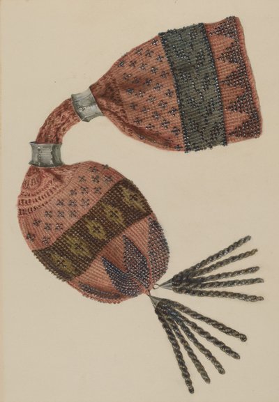 Bolsa de contas, c. 1940. de Stella Mosher