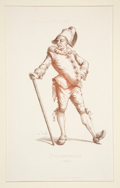 Punchinello em 1820 de Stephane Pannemaker