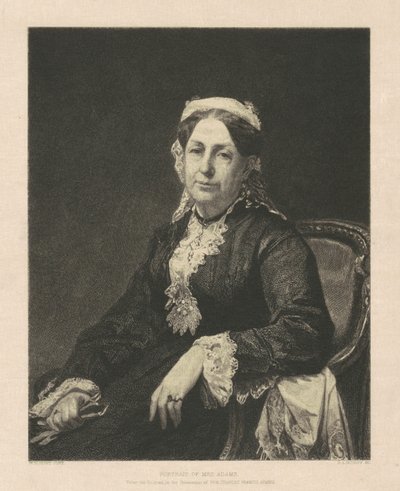 Retrato da Sra. Adams de Stephen Alonzo Schoff, after William Morris Hunt