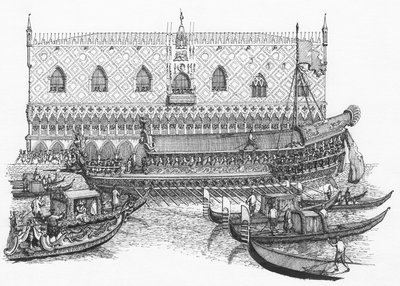 O Palácio Ducal, Veneza de Stephen Conlin