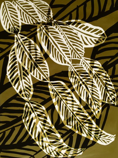 Cascade Leaf I, 2018 (digital) de Stephen Dow