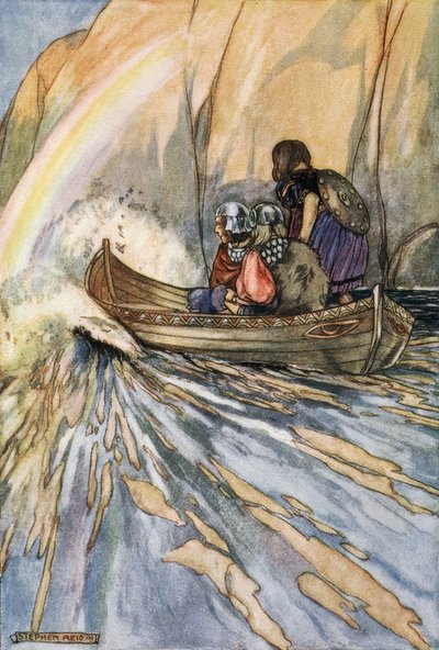 Leva-nos rapidamente, Barco de Mananan, ao Jardim de Hesperides de Stephen Reid