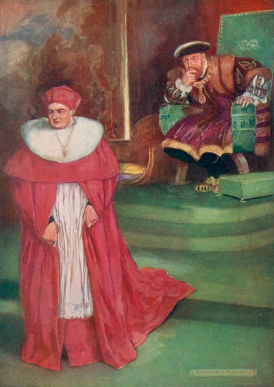 A última entrevista do Cardeal Wolsey com o Rei Henrique VIII de Stephen Reid