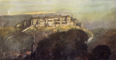 O Chateau de Joinville (cor litho) de Stephen Reid
