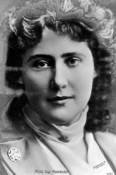 Lily Hanbury 1874-1908, atriz inglesa, início do século XX. de Stereoscopic Company