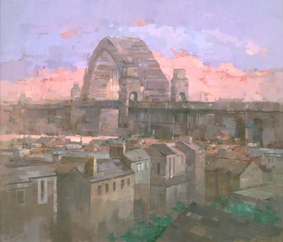 Ponte de Sydney ao entardecer de Steve Mitchell
