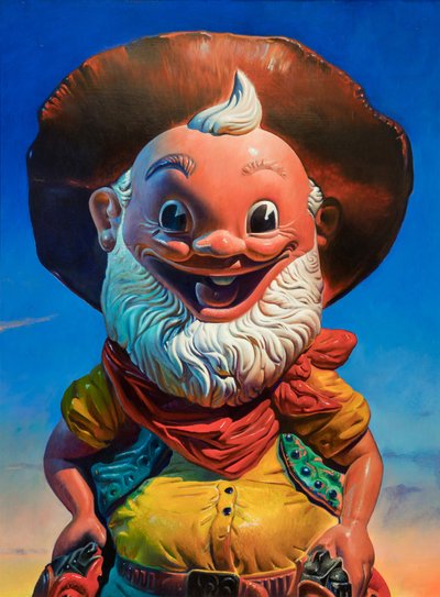 Fora da lei, 2012 (óleo sobre linho) de Steven Skollar