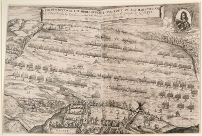 Descrição dos Exércitos de Cavalo e Pé de Suas Majestades, e Sir Thomas Fairefax; o décimo terceiro dia de junho de 1645 de Streeter