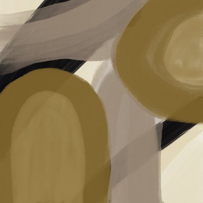 Formas Orgânicas Douradas de Studio Palette