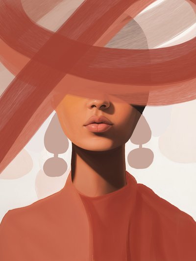 Retrato moderno e sereno de Studio Palette