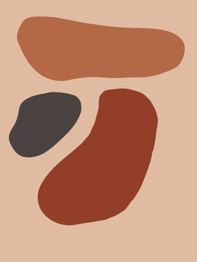 Formas orgânicas e terrosas de Studio Palette