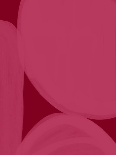 Formas fluidas em rosa de Studio Palette