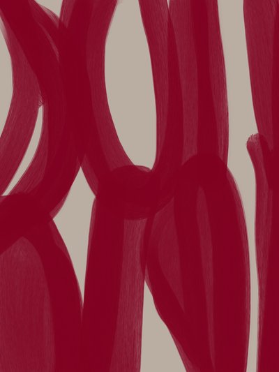 Linhas abstratas vermelhas de Studio Palette