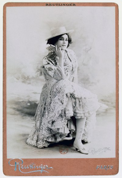 Eliza Rosanna Gilbert conhecida como Lola Montez (Grange de Studio Reutlinger