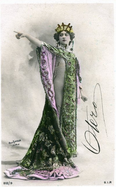 O belo Otero, cartão postal do início do século XX. (foto) de Studio Reutlinger