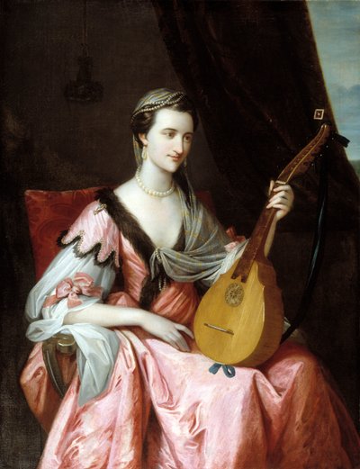 Mary Hopkinson, c. 1764. de Studio of Benjamin West