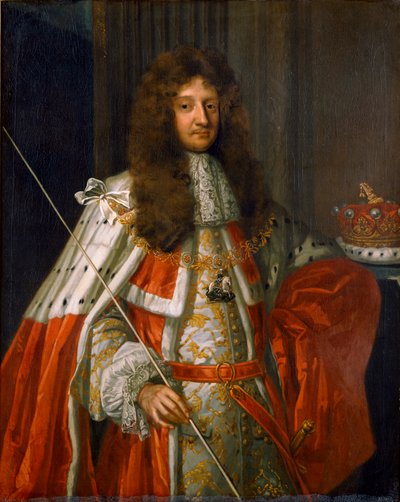 Retrato de Laurence Hyde, 1º Conde de Rochester, estadista inglês, 1685. de Studio of Sir Godfrey Kneller