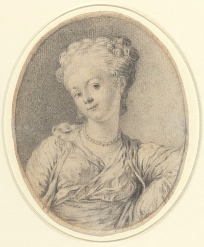 cabeça de senhora de Style of Gabriel Jacques de Saint Aubin