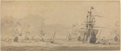 Marinha de Style of Willem van de Velde the Younger