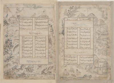 Fólio de um Divã de Sultan Ahmad Jalayir