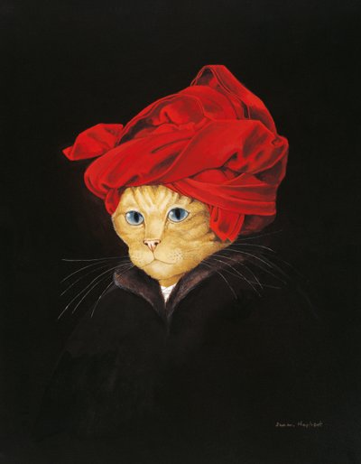 Ilustração de Cats Galore! Um Compêndio de Gatos Cultivados (pub. 2015) de Susan Herbert
