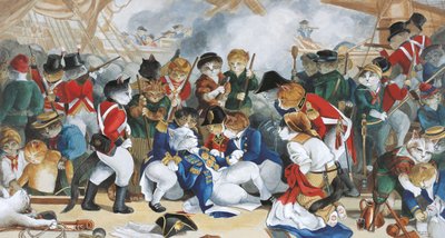Ilustração de Cats Galore! Um Compêndio de Gatos Cultivados (pub. 2015) de Susan Herbert